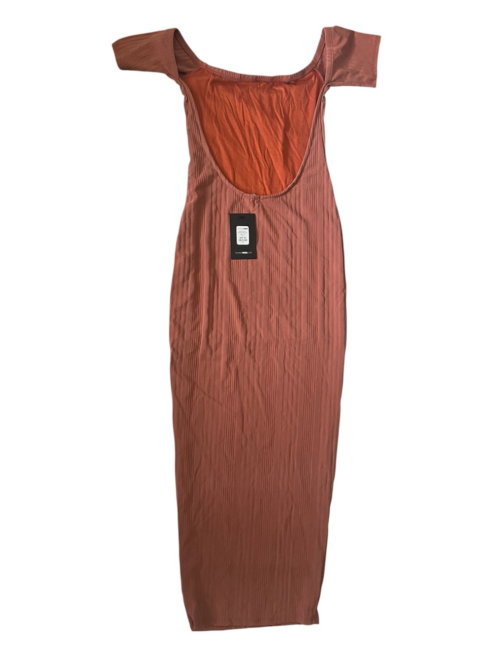 Fashion Nova backless maxi dress XS NWT - Picture 2 of 4